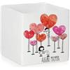 irpot Vaso portafiori con stampa Festa della Mamma fioriera ceramica personalizzabile idea regalo Mather 's day Mamma Mom Mommy pensiero orignale vaso per fiori (Alberi)