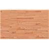 vidaXL Piano Tavolo 100x60x2,5cm Rettangolare Legno Massello di Faggio