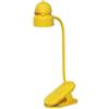 Qianly Lampad Forma di Animale USB-C Articolo Luminoso Basso Consumo per Lettura, Giallo