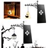 nplaseta 3 Pezzi Lampadario per Libreria, Lampada da Libreria Lampada Decorativa per Halloween in Stile Vintage, Illuminazione Decorativa per Scaffale Anterna Da Biblioteca per Studio Libreria