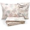 Zucchi Lenzuolo OLIVER BEIGE FLANELLA matrimoniale (sopra lenzuolo 240x290 +1 sottolenzuolo 175x200 +2 federa)