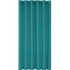 Deconovo Tenda Oscurante Termica per Camera da Letto e Soggiorno 270 CM Altezza 1 Pannello, Tende Oscuranti per Interni Tende Moderne con Anelli, 200x270 CM, Turchese