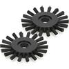 Kuuleyn 2pcs Macchina per Maglieria Ruota Spazzola Macchina per Maglieria Accessorio per Brother KH868 KH821 KH860 KH880 KH965 KH970