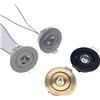 PSDFJAD zhuguiming Faretto LED da soffitto 3W 12V DC 24V Mini faretto incasso a DJ fai te dimensioni foro 40-45mm pannello for mobile(Natural white,SILVER_DC24V)