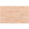vidaXL Piano Tavolo 100x60x2,5cm Rettangolare Legno Massello di Faggio