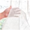Vangao Set di 2 tende a pannello in voile bianco a pois, 60 x 65 cm (altezza x larghezza), stile bohémien, effetto lino, semitrasparenti, per soggiorno, cameretta dei bambini, in stile rustico