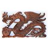 Wogeka Relief Drago in legno Drago realizzato a mano Rel14