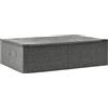 vidaXL Scatola Portaoggetti in Tessuto 70x40x18 cm Antracite