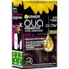 Garnier Colore permanente per capelli senza ammoniaca con oli naturali nutrienti, copertura completa dei capelli grigi, colorazione permanente Olia, 5,12 marrone vellutato luccicante, 1 pezzo