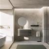 DEGHI Mobile bagno sospeso 100 cm con 3 cassetti frassino Londra e lavabo - Roxas