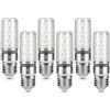 Jiehe Lampadine LED E27 10W Luce Bianca Calda 3000K, 1450LM, Confezione da 6 | Jiehe Risparmio Energetico Mais Lampadina, Equivalenti a 100W Lampada Alogena, Non Dimmerabile