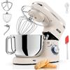 Fentic Impastatrice Planetaria - 2000W - Ciotola in Acciaio Inossidabile (6,2 L) - Impastatrice con Frusta, Gancio Impastare e Mescolatore - Inclusa e accessori extra