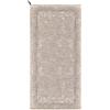Pierre Tappeti Tappeto moderno DUBLINO TORTORA elegante cornice tinta unita, passatoia cucina multiuso lavabile antiscivolo cm.55x190