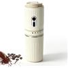 Taurion Macinacaffè con macinacaffè conico, senza fili e 7 gradi di macinazione | Macinacaffè portatile ricaricabile con filtro in acciaio inox, USB-C per viaggi, campeggio e caffè mobile