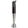 Girmi MX03 Frullatore a Immersione, 400 W, Motore DC, Fusto lungo 19 cm e lame INOX, 2 Velocità, Impugnatura ergonomica, Nero/Acciaio