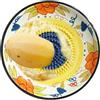 Generic Grattugia per aglio in ceramica, utensile da cucina manuale | Piatto per macina cioccolato per cuochi casalinghi chef feste riunioni pasto preparazione quotidiana camper appartamento