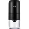 Endingfuny Macinacaffè elettrico in ceramica, 25 W, macinacaffè elettrico, portatile, con scomparto trasparente USB, ricaricabile, per viaggi, uffici, bar, ristoranti, caffetterie