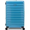 Eminent Voyager Valigia Grande 23 kg da Stiva, Trolley XL 158 cm Rigido | Valigia grande XXL rigida, 4,4 kg, 112L, 158 cm per 23 kg da stiva, espandibile 77x51x30/34, policarbonato, Turchese
