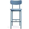 MAGIS sgabello medio imbottito MOTTA SD2560 - SD2560 BL/GK04102