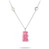 Thomas Sabo x HARIBO Collana con ciondolo orsetti d'oro rosa, 40-45 cm