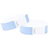 J&R Wristbands Braccialetti Tyvek, Braccialetti Simili alla Carta Utilizzati per Eventi, Discoteche, Parchi Acquatici, Ecc, Confezione da 100 Pezzi da 3/4 Pollici (Cielo Blu)(19 X 254 Millimetri)
