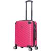 EZZYROL Valigia rigida espandibile a nido d'ape con 8 ruote girevoli staccabili, da cabina a XXL, rosa, Cabin 20 Inch, Spinner rigido