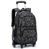 BOZONLI Zaino Trolley Scuola Media Elementare Unisex Ragazza Ragazzo Cartelle Cartella Scuola Trolley 49x32x18 cm