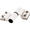 FAPIM Palma da clamare per porta d'ingresso tipo Velox Top set da 17 mm gola 25 x 19,5 mm grigio alluminio