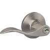 Lock Scout Maniglia per porta d'ingresso con finitura in nichel satinato