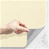 FARYODI 3D Autoadesiva Carta Parati Impermeabile Antiumidità Isolamento Termico (Beige)