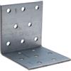 Keple Staffa angolare rinforzata 60x60x60x2 mm in acciaio zincato confezione da 10 supporti per armadi mensole strutture portanti mobili da cucina tavoli librerie compositi