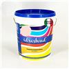 Generico IDROSTEND Pittura Traspirante Idropittura Opaca Interni Semilavabile ALTA COPERTURA (5 Litri, ROSA S510-Y90R)