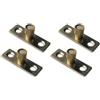 BE-TOOL 4 guide per porte scorrevoli in metallo, accessori per porte di sicurezza, 10 mm