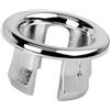 Generic Tappo per vasca da bagno con anello di troppopieno | Copertura di troppopieno del lavandino per la sostituzione della cucina della vasca domestica di riparazione