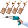 Goerpn 4Pcs Spazzole di Carbonio Elettrico Utensili Spazzola | Spazzole motore di ricambio per trapano Makita CB440 DTD146 DHP456 DHP458 DHP482 DTW251 BHP451 BHP452