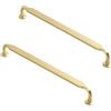 Yeandshi 2 confezioni cassetti retrò chic maniglie per mobili da cucina in stile antico, pomelli per porte per mobili in oro 192 mm.