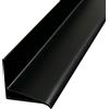 ZIMGOD Deflettore Antipioggia Deviatore D'acqua Verticale in Lega di Alluminio | Deflettore Antipioggia per Finestre con Funzione di Prevenzione del Riflusso Dell'acqua Piovana(Black,2.5m(8.2ft))