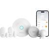Imou Allarme Casa Senza Fili 5 Pezzi, Antifurto Casa WiFi, Notifiche App, 1 Gateway, 2 Sensori, 1 Sensori di Movimento, 1 Telecomando, Supporta Matter