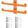 Tmboryuu Supporto per decespugliatore facile da installare per attrezzi da giardino include hardware montaggio rapido rack da giardino supporto da parete