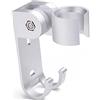 TOSSPER Doccia Supporto Della Testina, Supporto Parete Doccia Regolabile Wand Supporto Con 2 Gancio Ganci Per Il Bagno