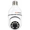 IXTRIMA Telecamera Wi-Fi E27 Motorizzata 1080p per Interno 2 MP