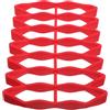 CIYODO Inserto in Silicone per Cassetta Postale Rossa, Vassoio Protettivo Antipioggia per Protezione Posta Aziendale e Residenziale, Base Isolante Resistente e Facile da Pulire