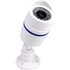 ZWWAAZHF Telecamera di sicurezza falsa del CCTV di simulazione della cupola con LED lampeggiante