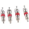KiBcsLic Assortimento di 100 Valvole per Pneumatici per Auto, Camion, E ATV