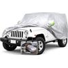 Esselle Parts Telo Copri Auto Copriauto per Jeep Wrangler MK2 TJ Impermeabile Antigraffio Felpato