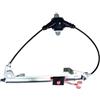 bssyung Alzacristallo elettrico per auto Alzacristalli elettrico posteriore sinistro/destro senza motore di ricambio per Fiat per Punto per Evo 199 2005-2012(Rear Right)