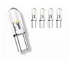 Generico 5 PZ. Lampadine T5 LED per Luci Spie Cruscotto 12V 1.2W Bianche Illuminazione Quadro Strumenti Auto.