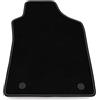 Somer Car Tappetino Auto SOLO LATO PASSEGGERO 1pz compatibile con Fiat 500 2010-2020 | 1 tappeto su misura in moquette