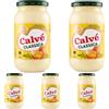 Calvé Maionese Classica, Formato 450 ml, Maionese Calvé Classica con Olio di Semi di Girasole, Ideale per Sandwich e Tartine, Senza Conservanti e Senza Zuccheri, Senza Glutine, Vegetariano