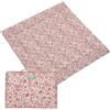 molis & co molis&co - Tappeto gattonare per bambini, 120 x 120 cm, pieghevole, portatile, tappetino da pavimento per bambini piccoli e neonati, Winter Commelina, Oeko Tex 100